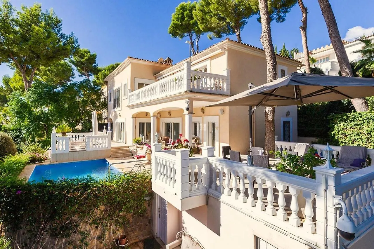 Exklusive Villa In Paguera Fuer Bis Zu 8 Personen, Mit Meerblick Und Pool Испания